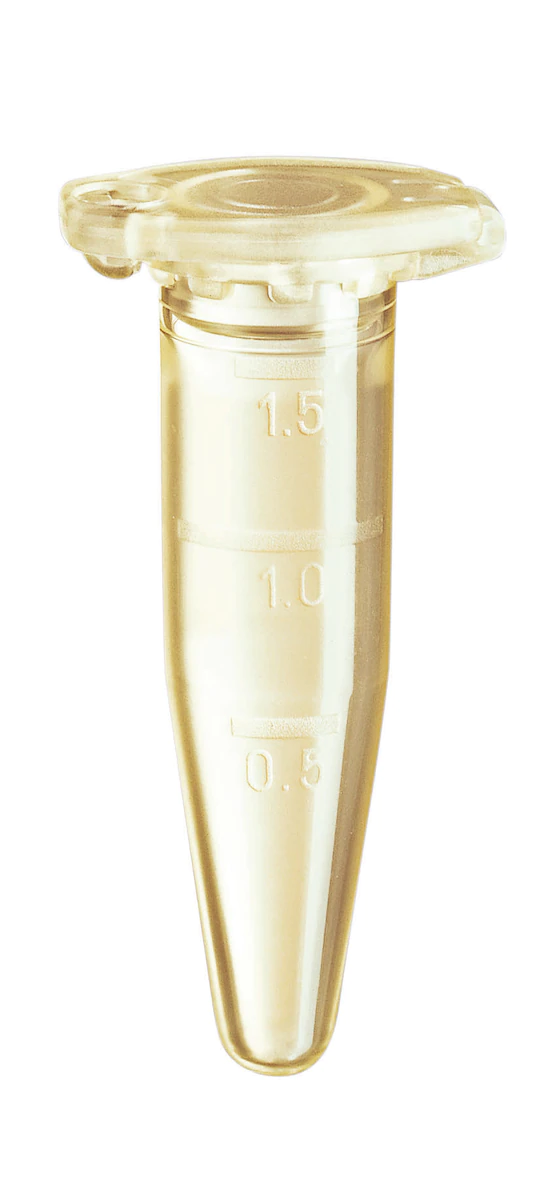 [0030120159] Safe-Lock micro test tubes,1.5 ml, yellow, 1000 pcs.
