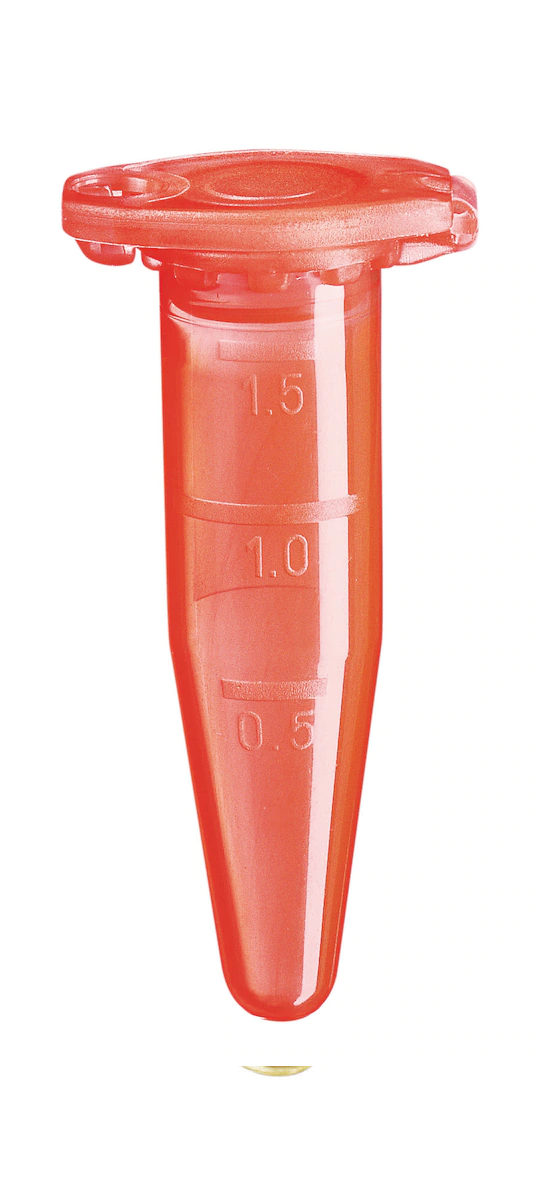 [0030120167] Safe-Lock micro test tubes,1.5 ml, red, 1000 pcs.