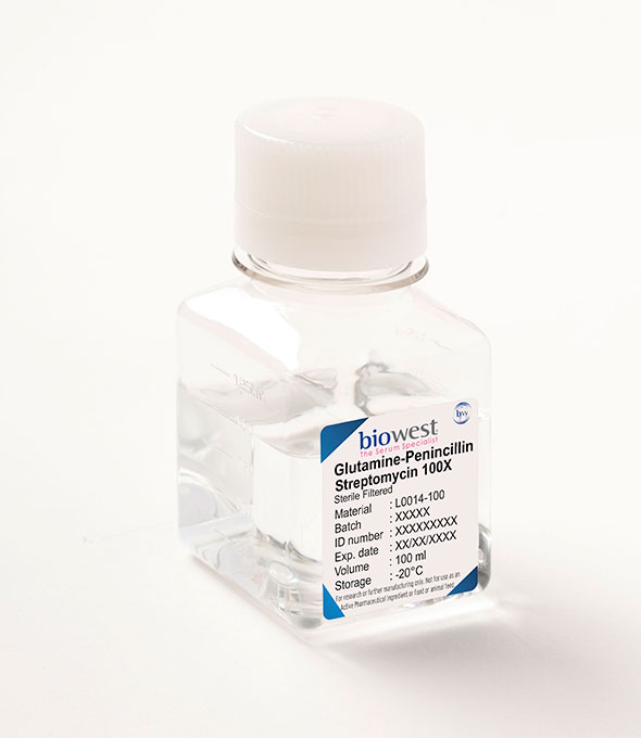 [L0014] Glutamine-Penicillin-Streptomycin 100X - 100ml