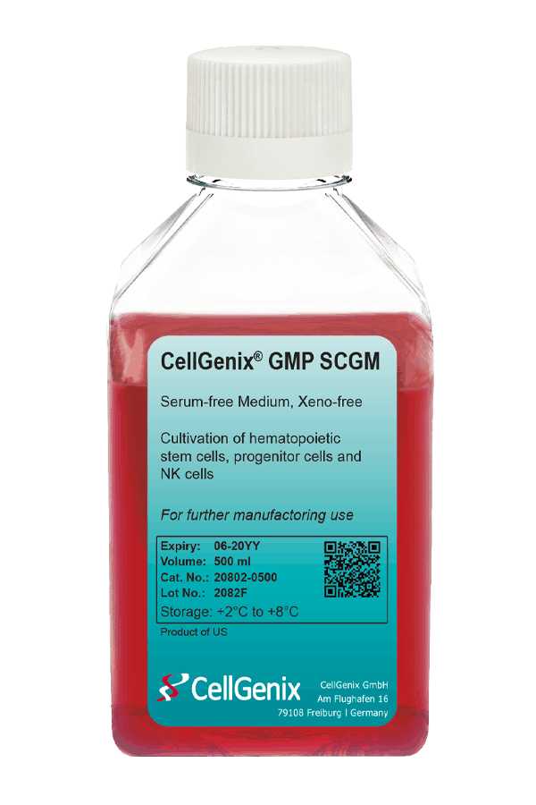 [20802-0500] CellGenix® GMP Stem Cell Growth Medium
